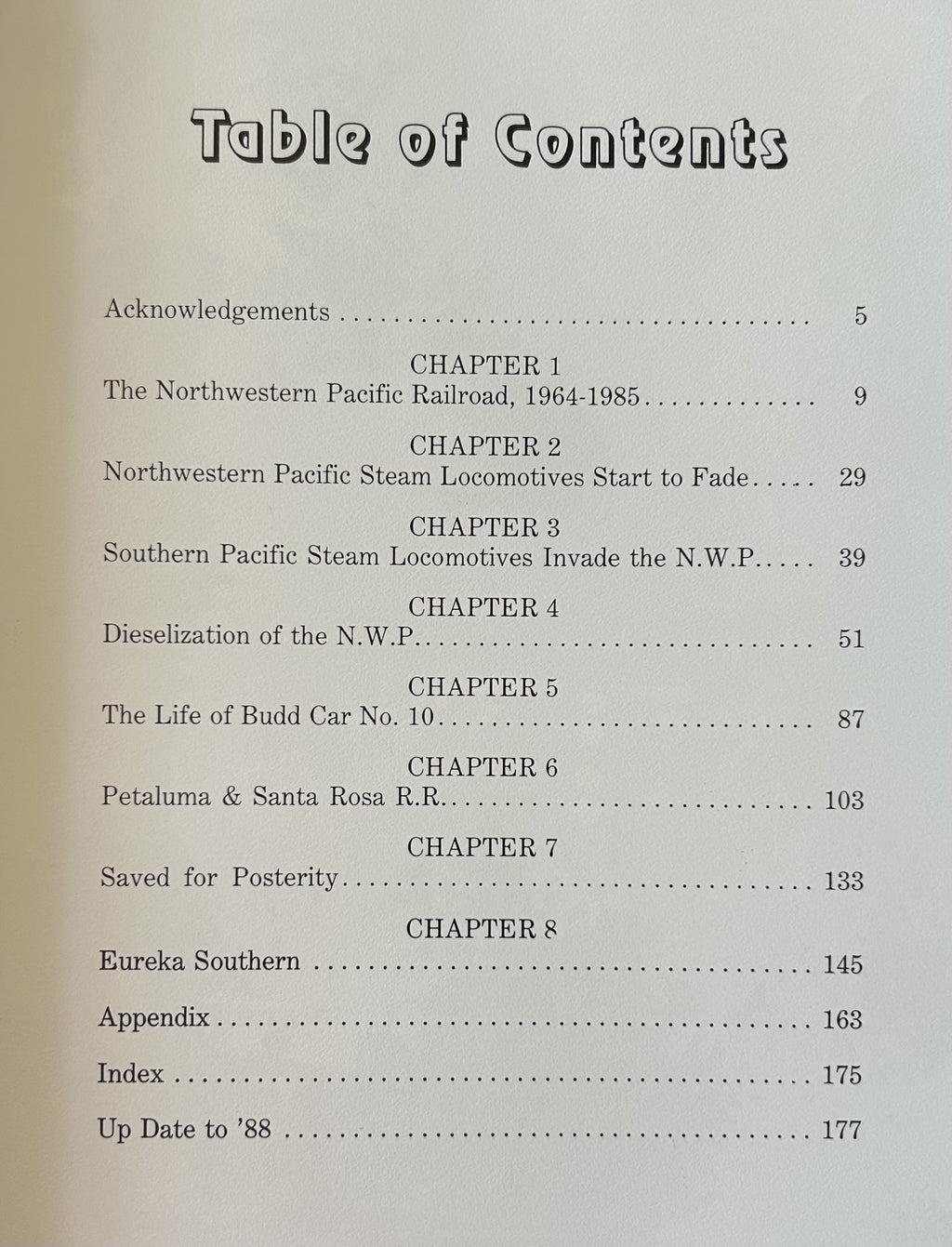 THE NORTHWESTERN PACIFIC RAILROAD Vol. 2 (1964-1985)