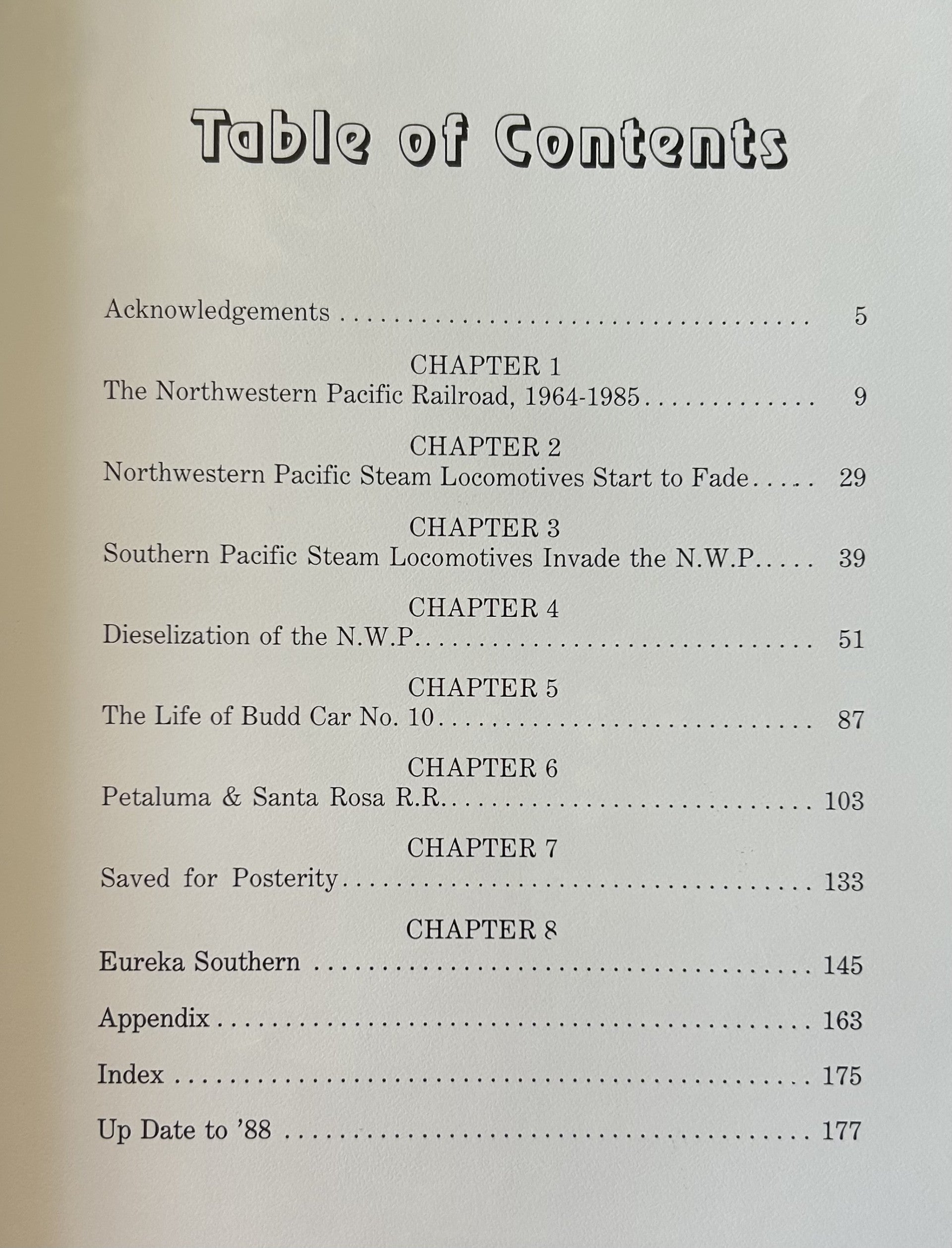 THE NORTHWESTERN PACIFIC RAILROAD Vol. 2 (1964-1985)