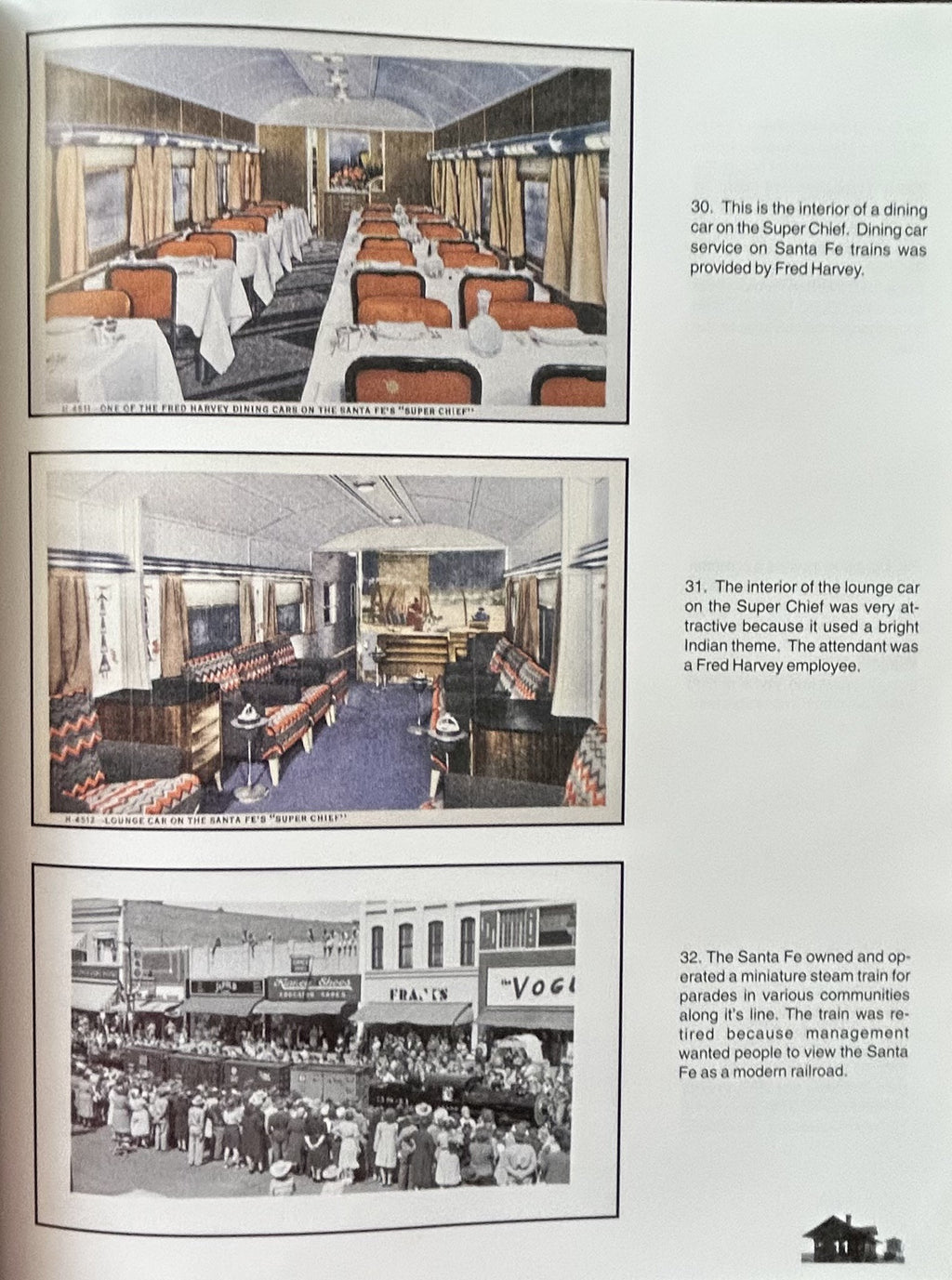 POSTCARD HISTORY OF THE EARLY SANTA FE RAILWAY (signed copy)