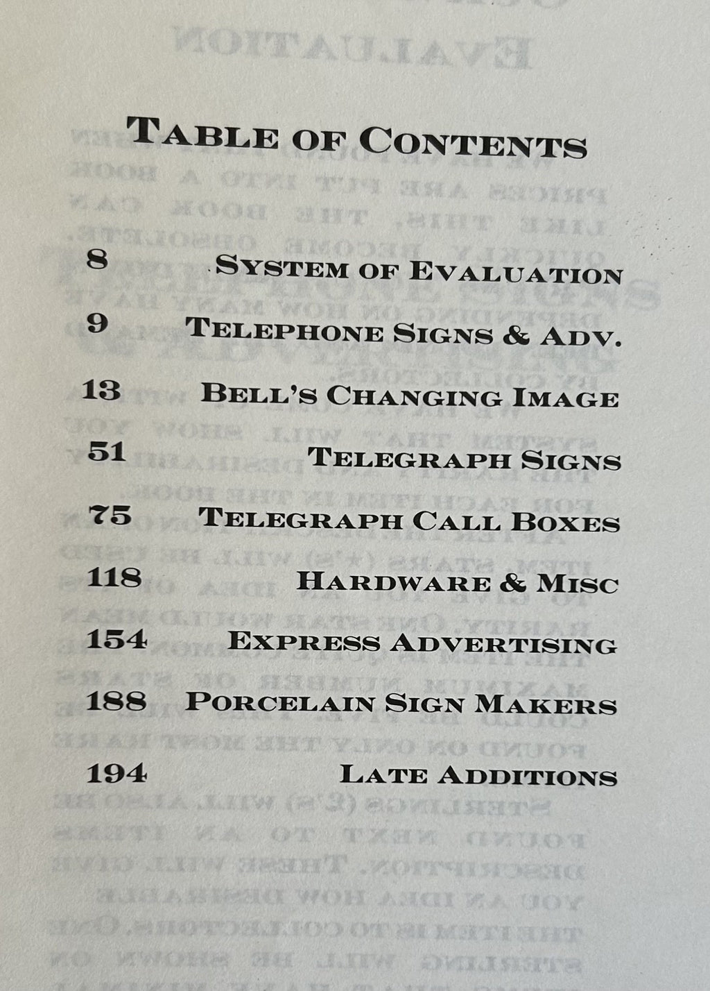 Collectors Guide to TELEPHONE, TELEGRAPH & EXPRESS CO. ADVERTISING