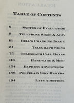 Collectors Guide to TELEPHONE, TELEGRAPH & EXPRESS CO. ADVERTISING