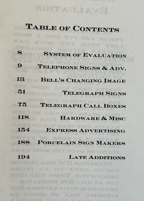Collectors Guide to TELEPHONE, TELEGRAPH & EXPRESS CO. ADVERTISING