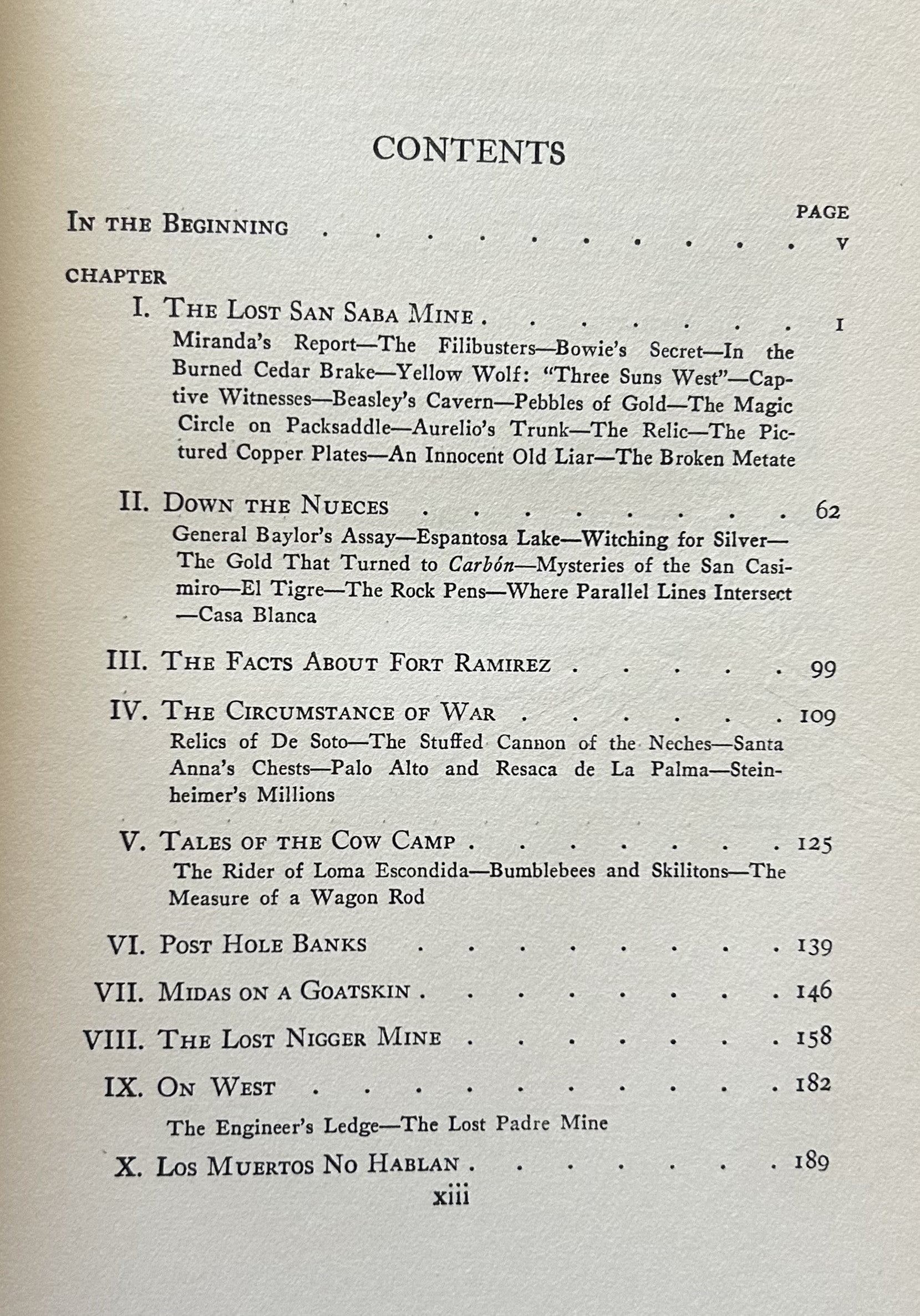 CORONADO'S CHILDREN Tales of Lost Mines and Buried Treasures of the Southwest