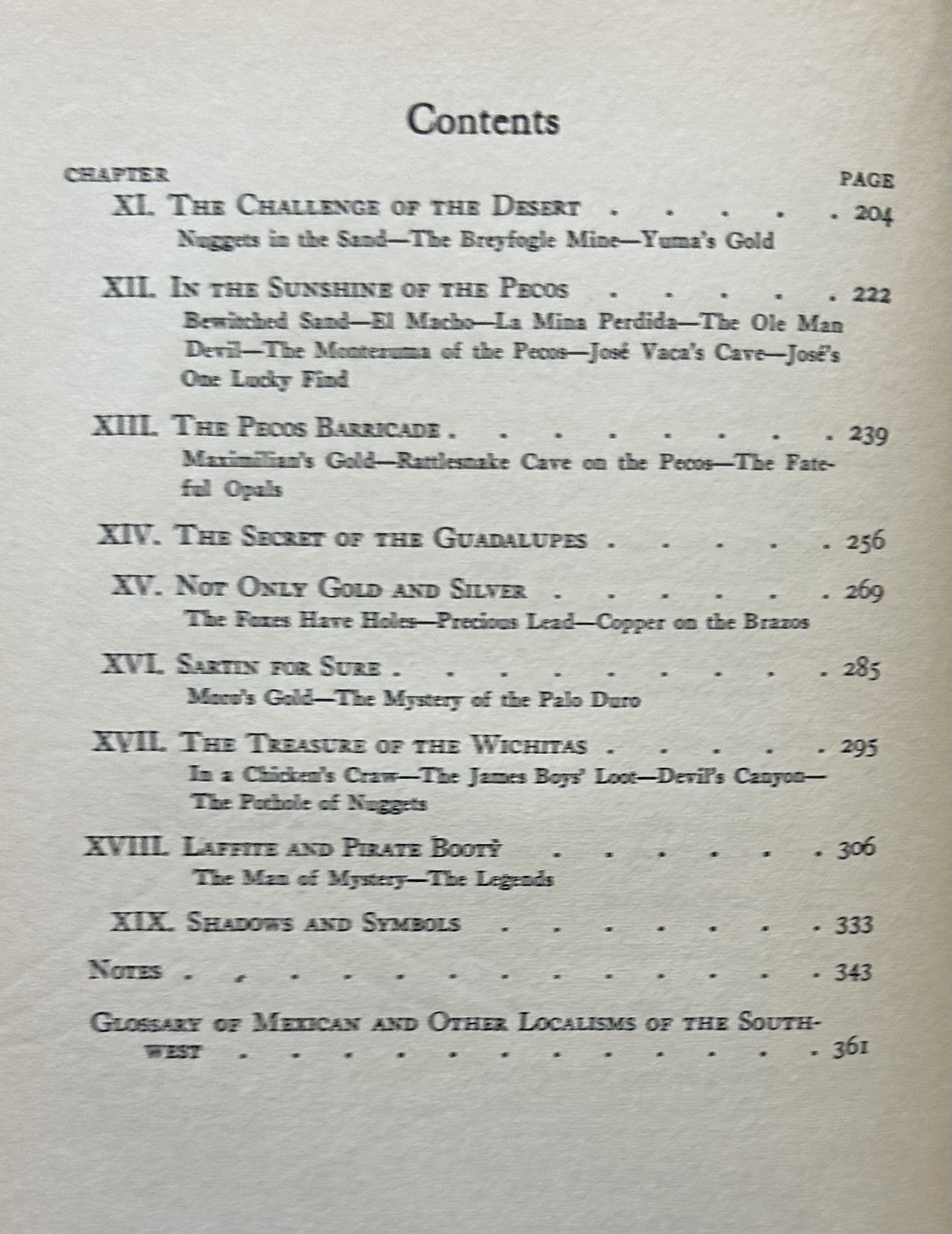 CORONADO'S CHILDREN Tales of Lost Mines and Buried Treasures of the Southwest