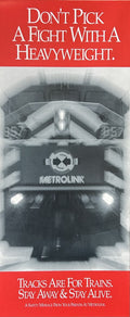 METROLINK Inaugural Service (timetable) to Antelope Valley, Jan 1994