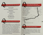 METROLINK Inaugural Service (timetable) to Antelope Valley, Jan 1994
